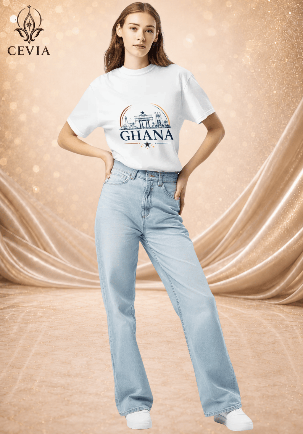 The Ghana Supporter Graphic Tee
