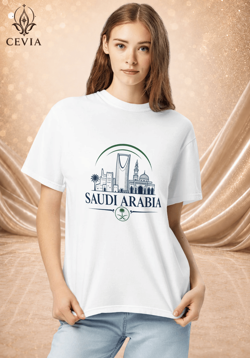 The Saudi Arabia Supporter Graphic Tee