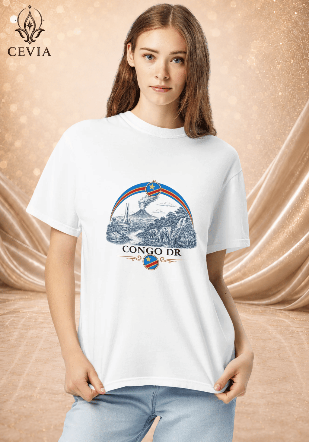 The Congo DR Supporter Graphic Tee