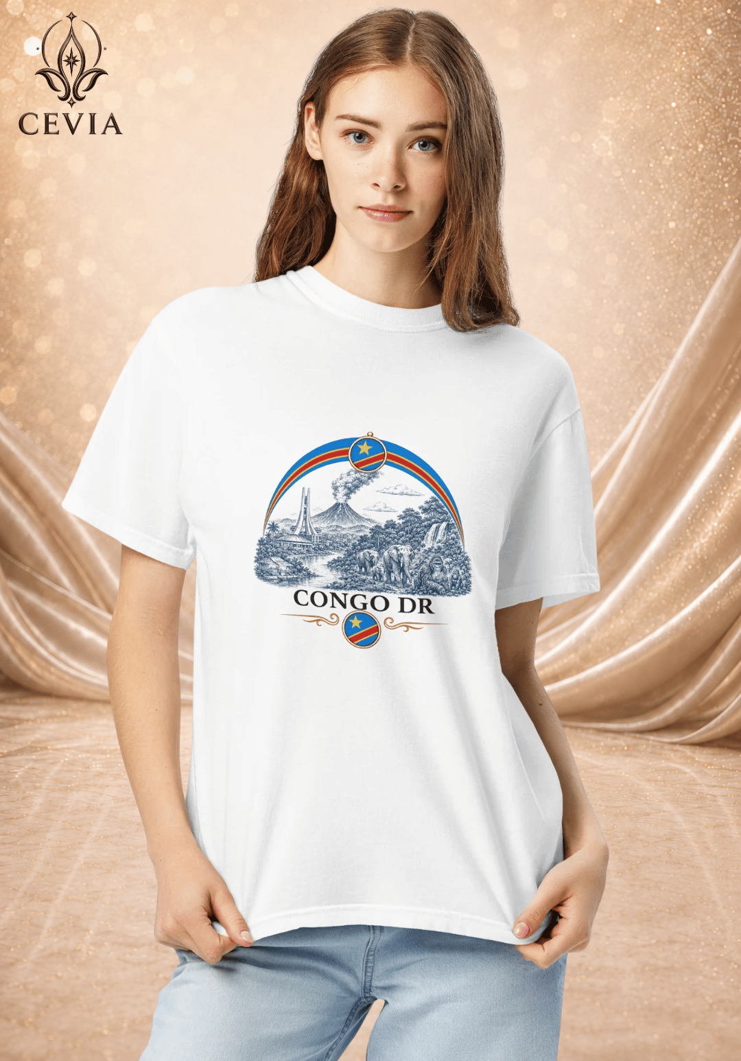The Congo DR Supporter Graphic Tee