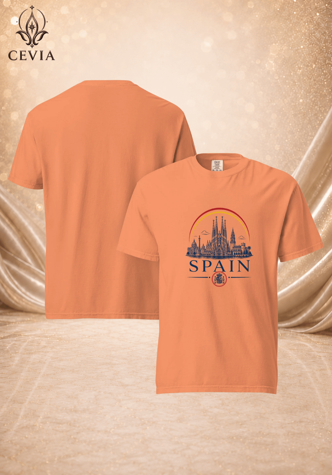The Spain Supporter Graphic Tee