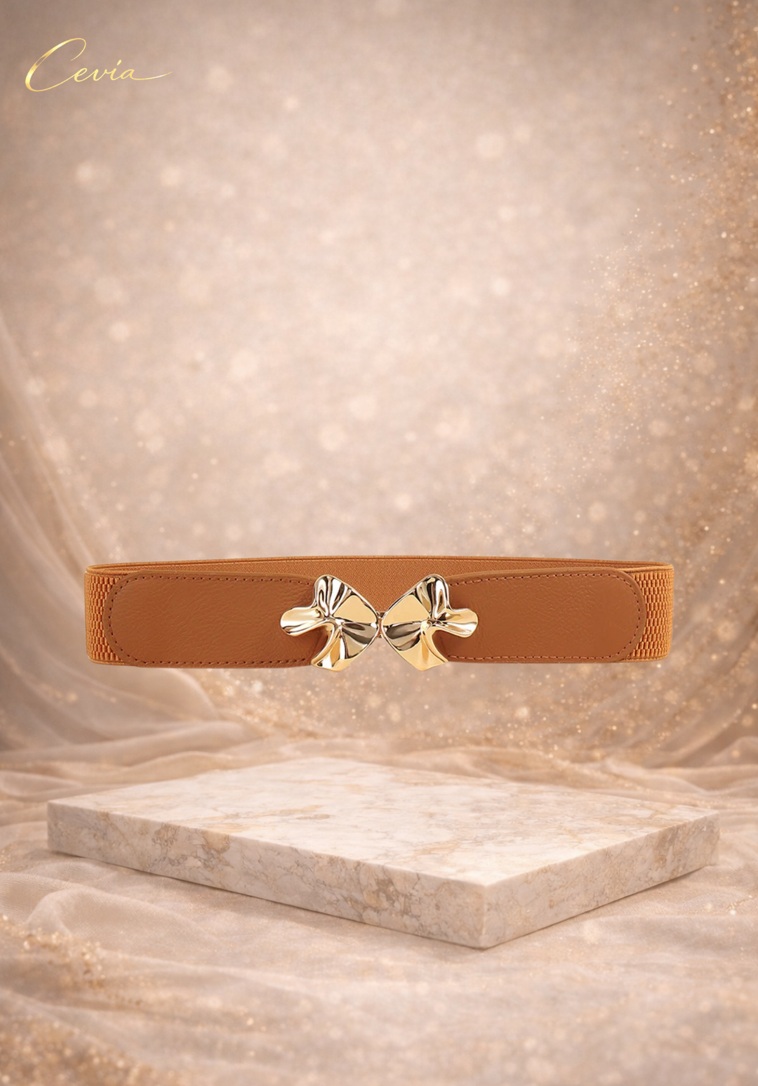 Sculpted Bow Statement Belt