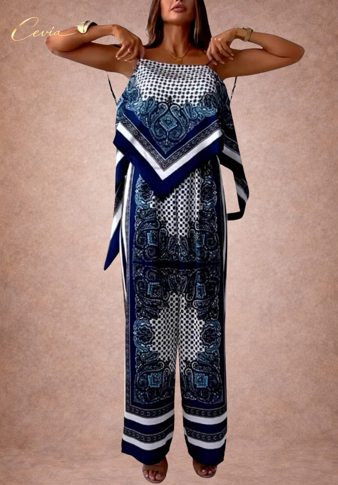 The Santorini Muse Two-Piece Set