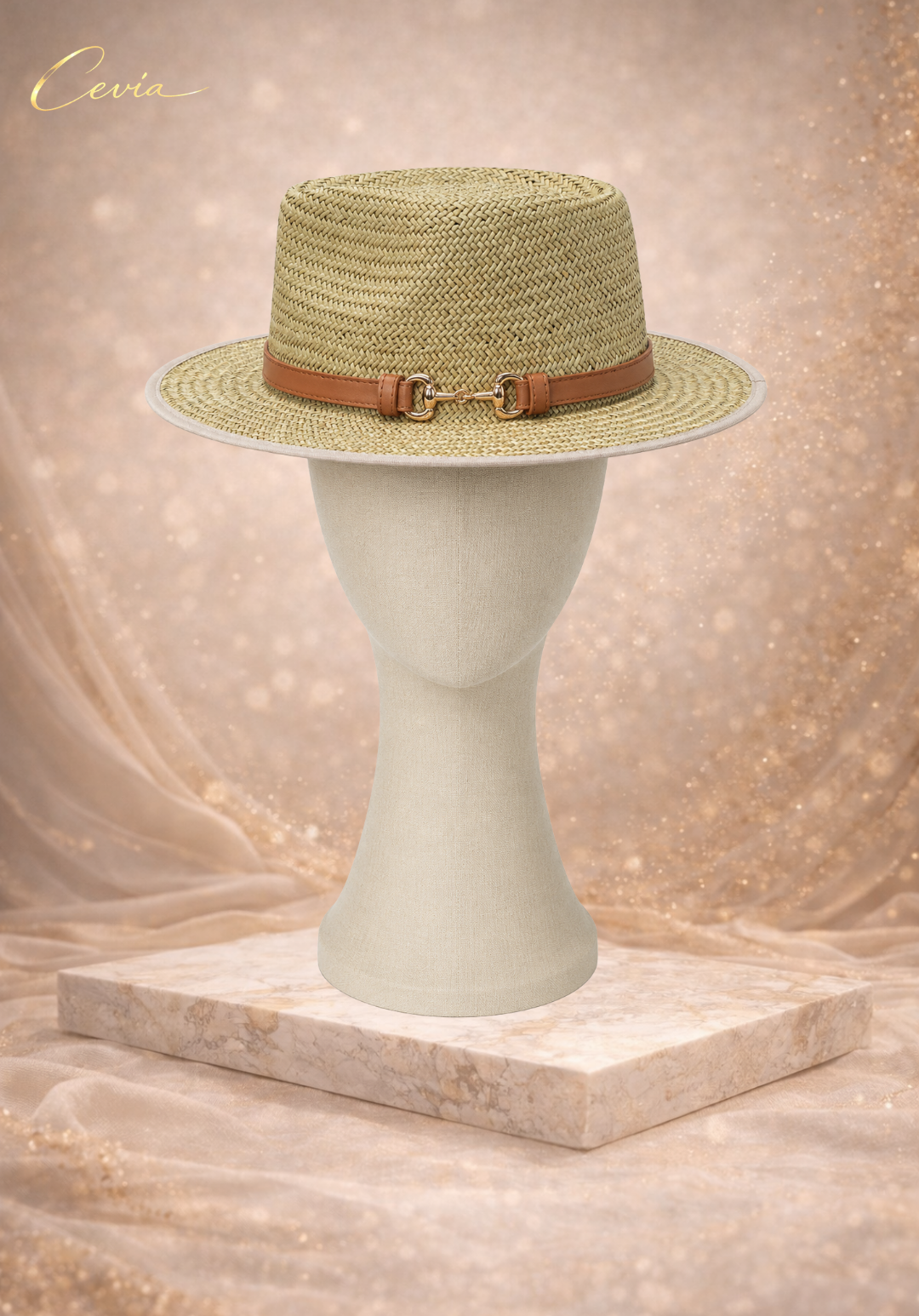 The Riviera Equestrian Straw Hat