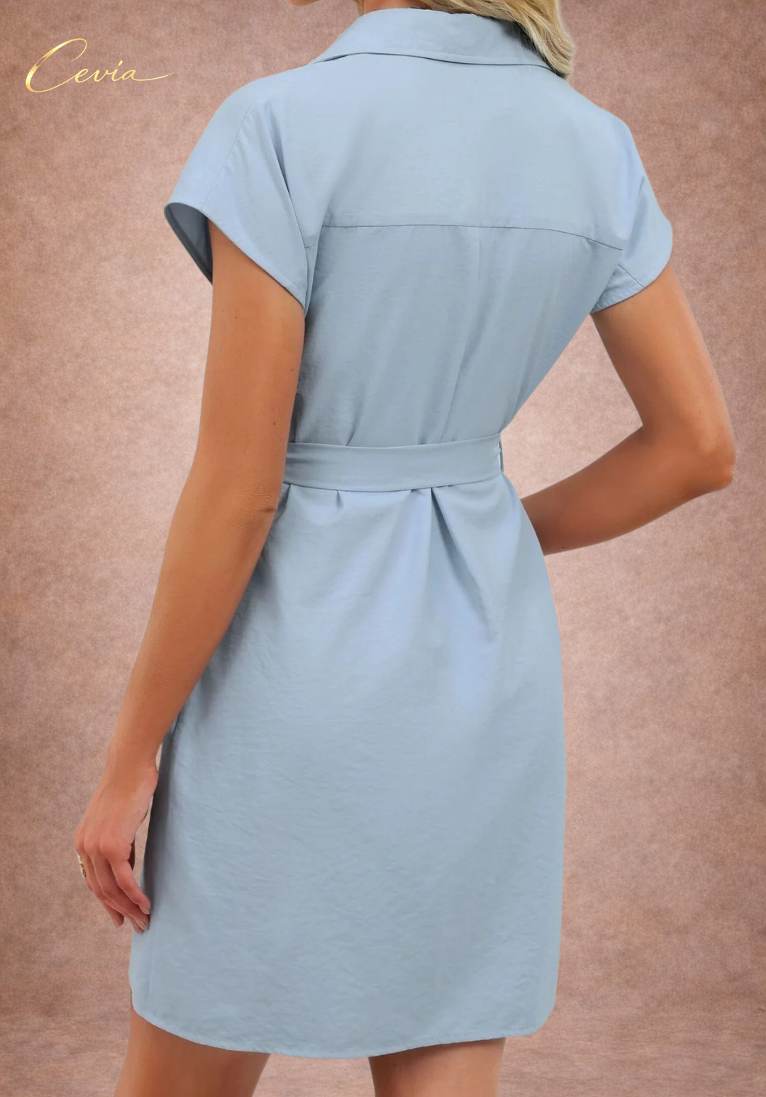 The Savina Tailored Shirt Dress