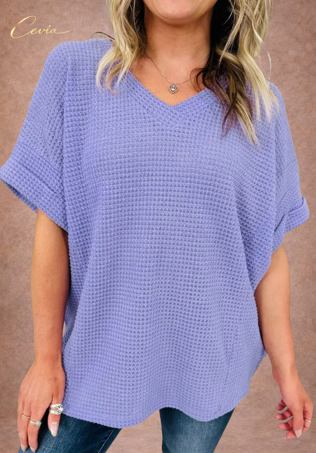 The Riviera Soft Waffle Lounge Tee