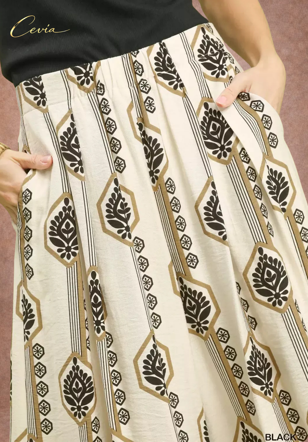 The Noir Nomad Palazzo Trousers