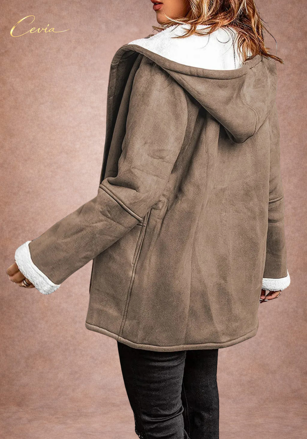 The Norabel Cozy Toggle Hooded Coat