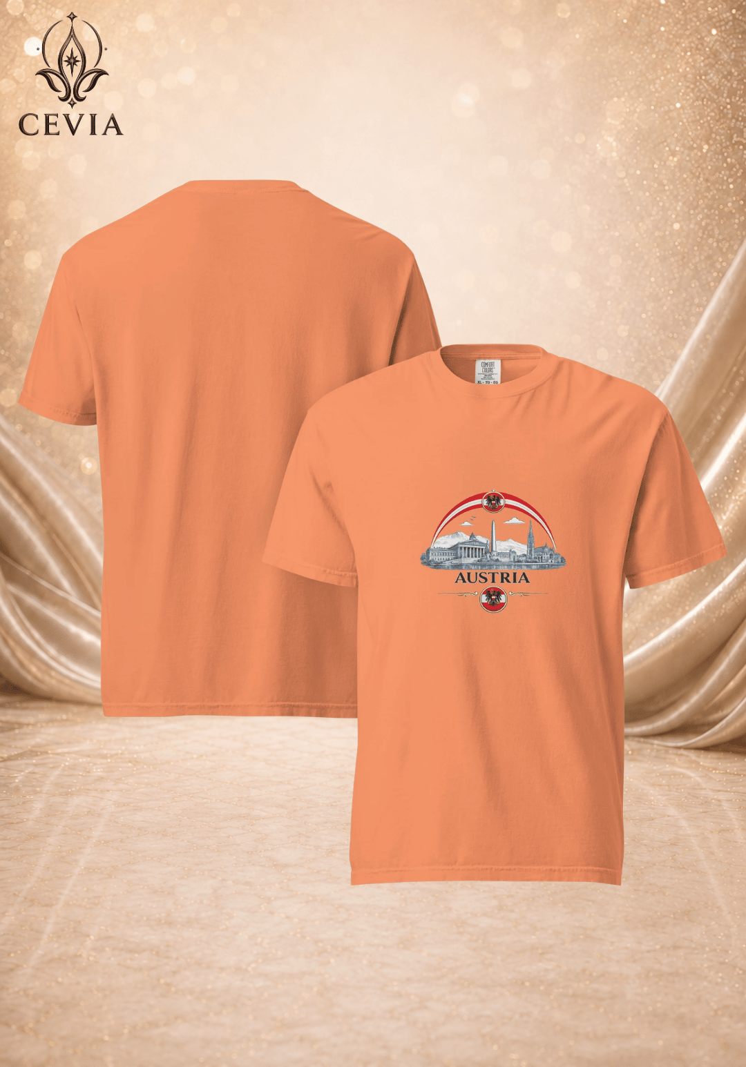 The Austria Supporter Graphic Tee
