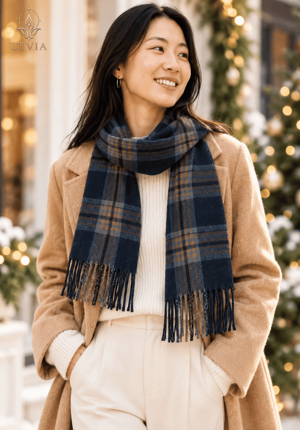Der Heritage Karierte Winterschal