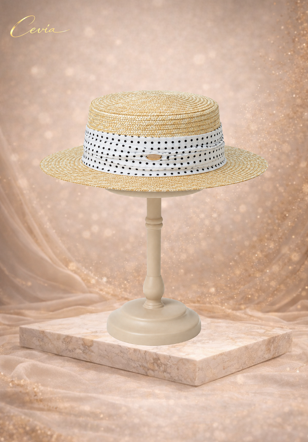 The Botanical Ribbon Straw Hat