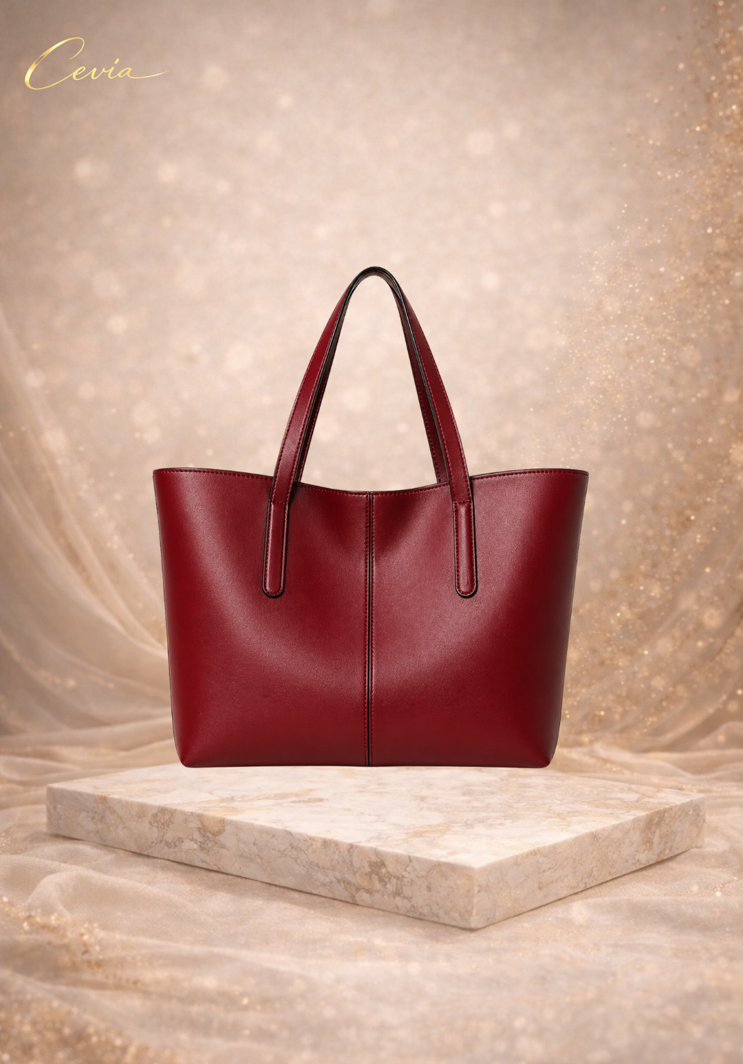 The Novelle Structured Tote Bag