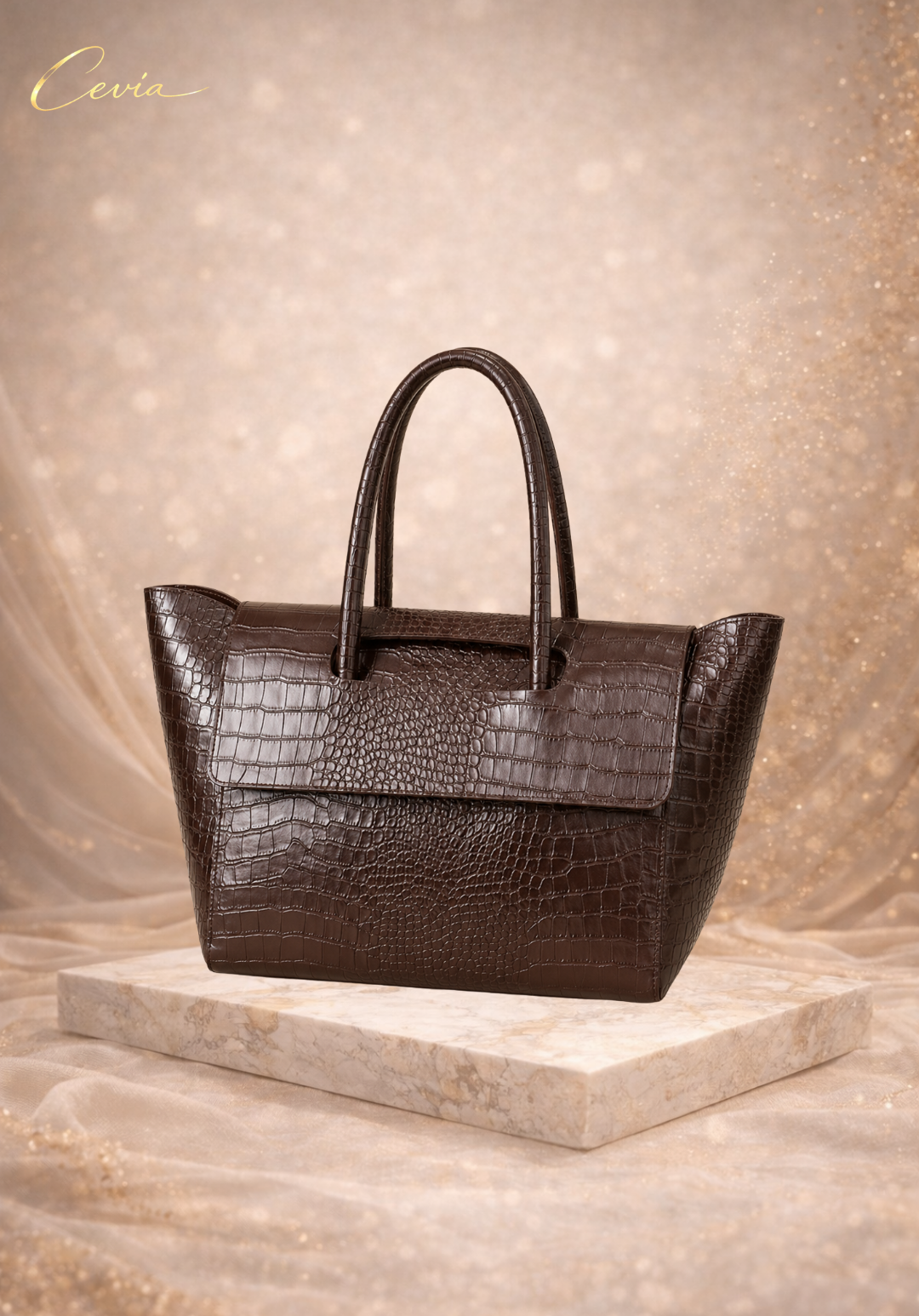 The Crovelle Structured Tote Bag