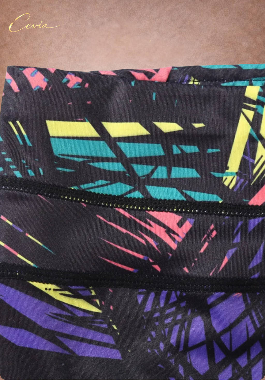 The Virelle Chromatic-Stretch Stirrup Leggings