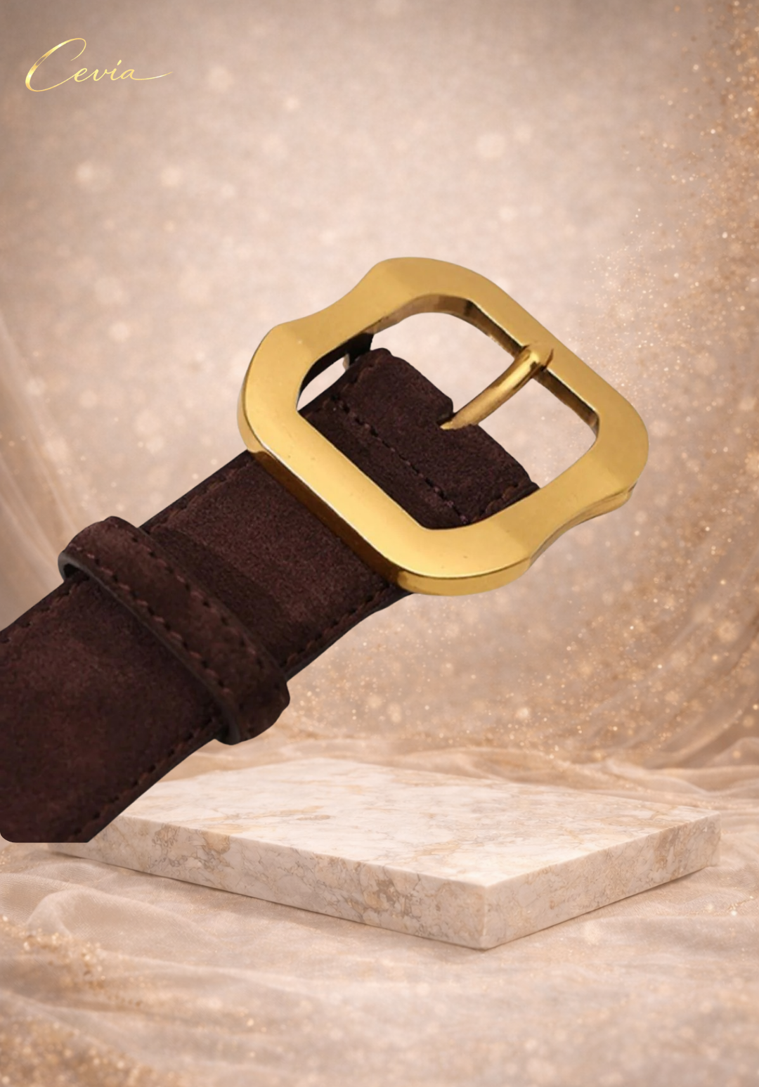 The Calista Signature Leather Belt
