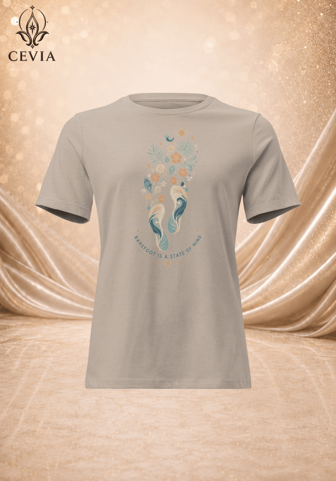 The Barefoot State of Mind Graphic Tee