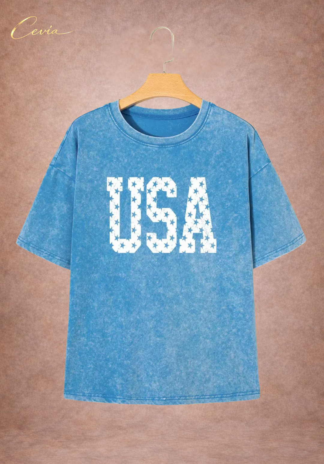 The Vintage USA Oversized Cotton Tee