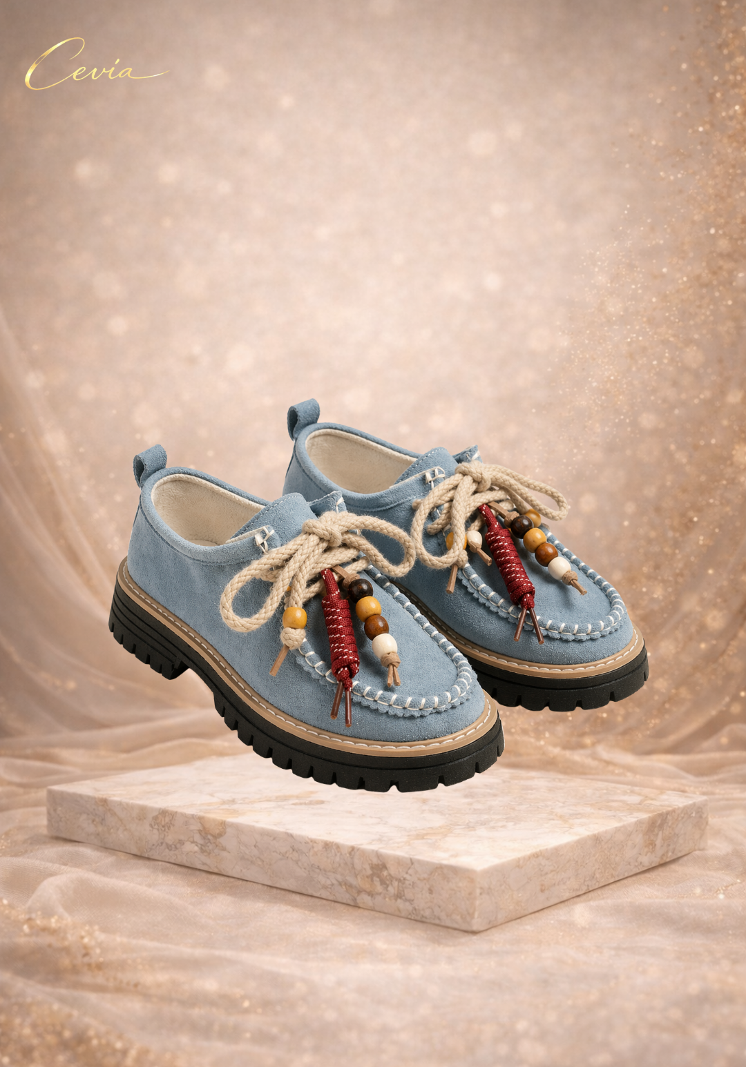 The Nomad Charm Moccasin Shoes