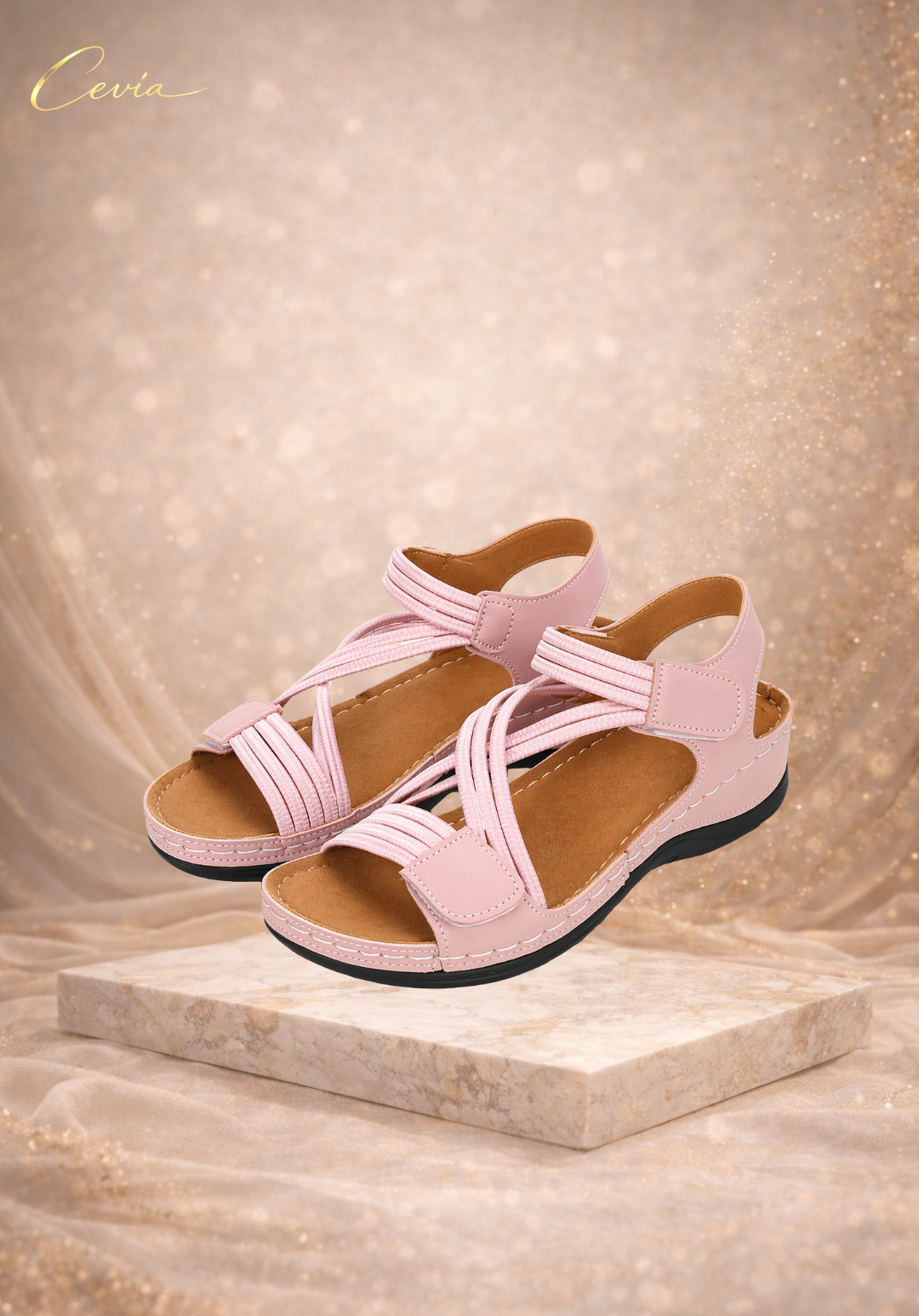 The Amalfi Comfort Strap Sandals