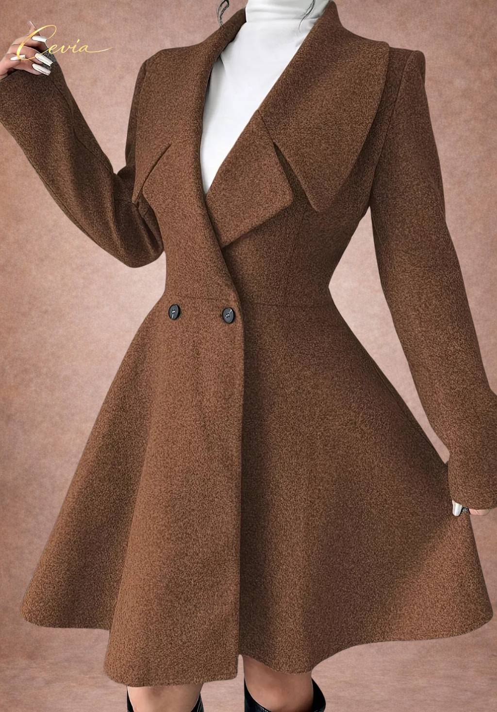 Urban Luxe Flare Coat
