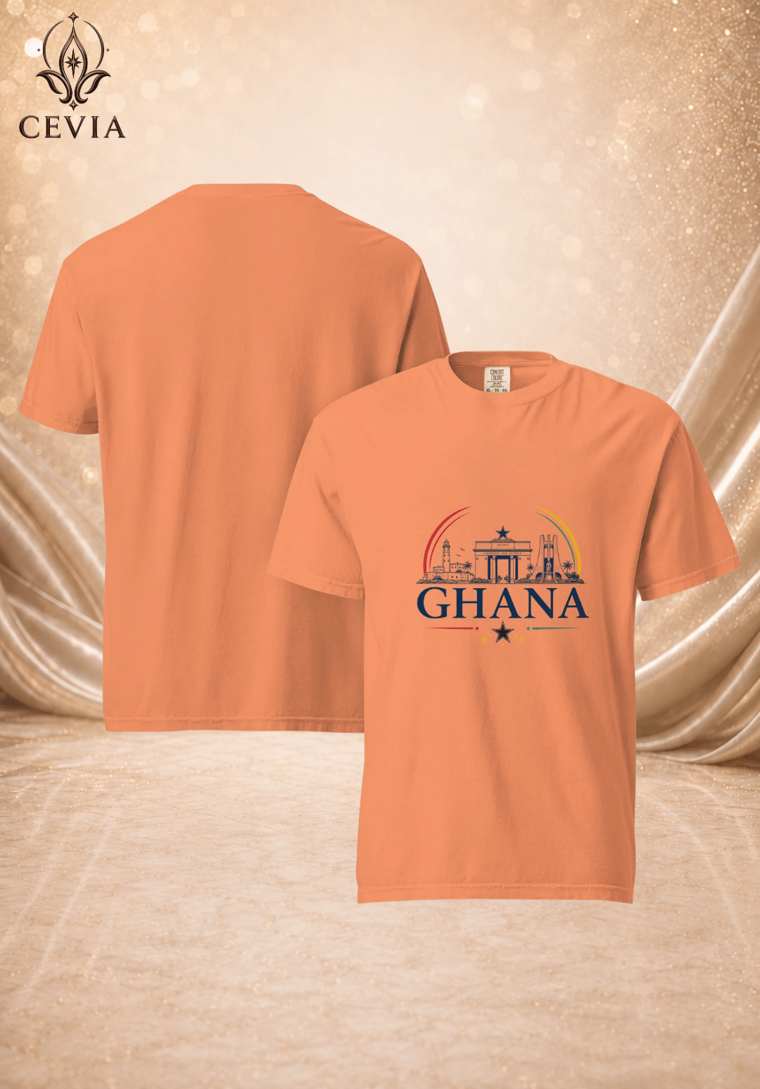 The Ghana Supporter Graphic Tee
