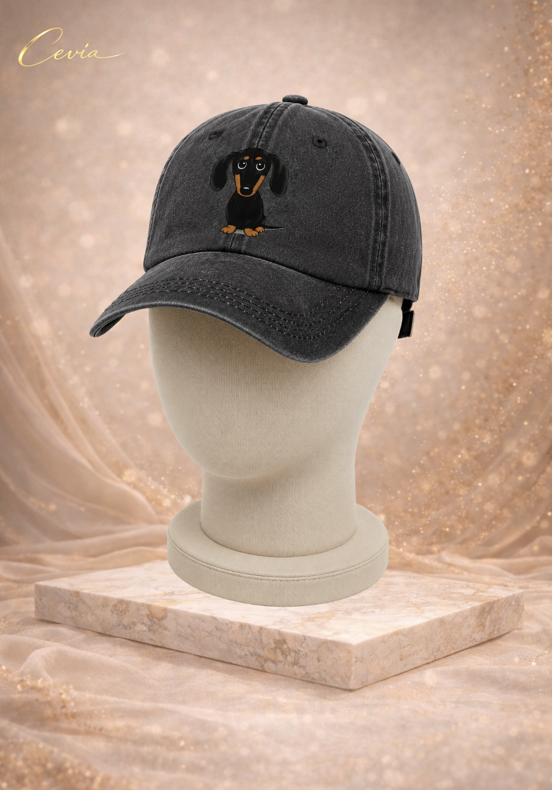 The Playful Pup Vintage Cap
