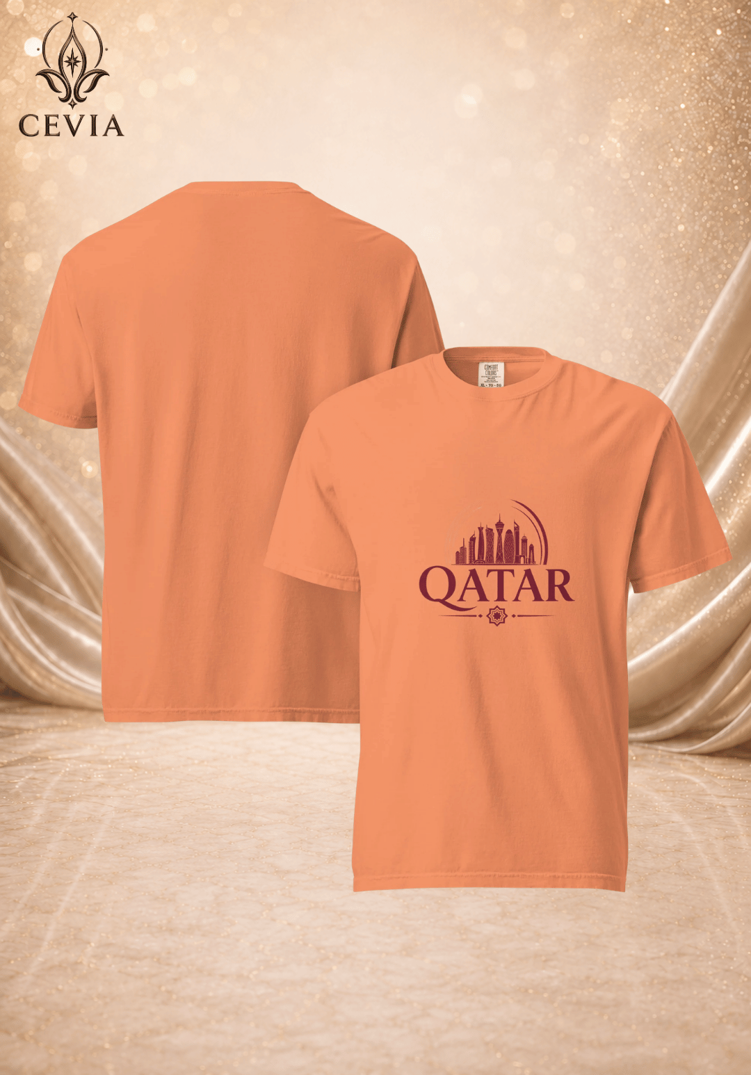 The Qatar Supporter Graphic Tee