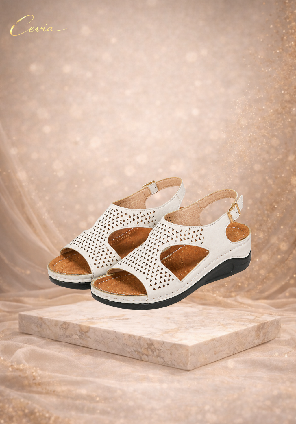The Siena Comfort Slingback Sandals