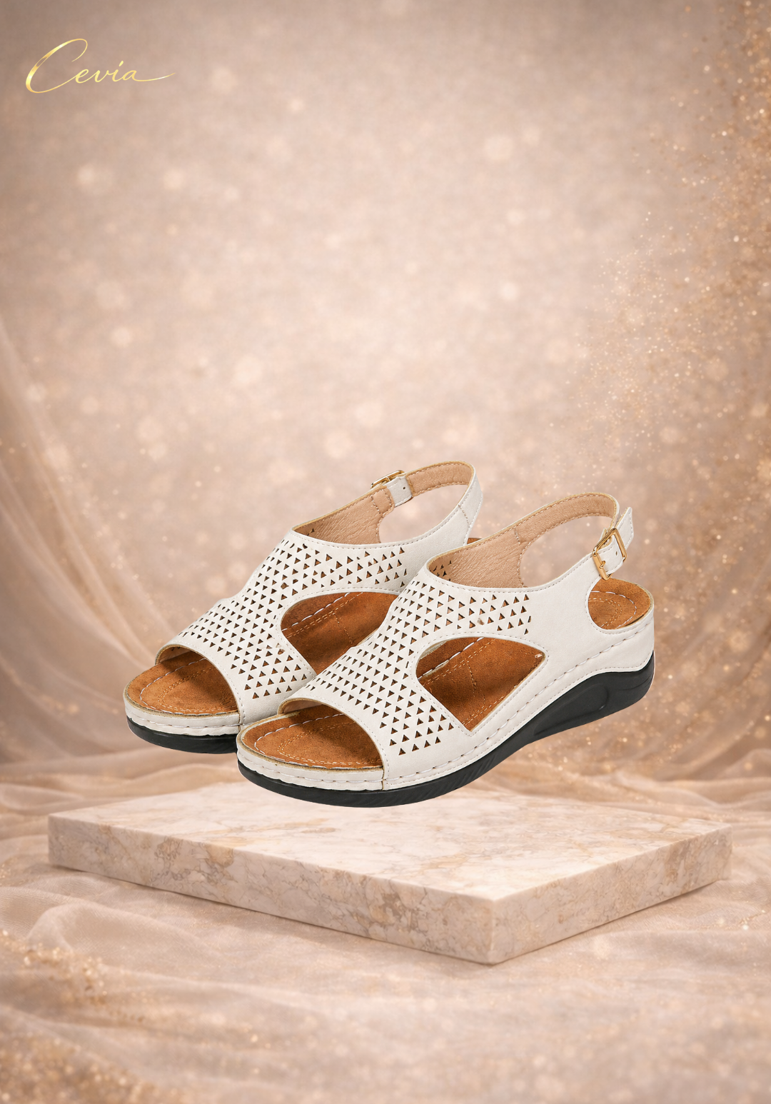 The Siena Comfort Slingback Sandals