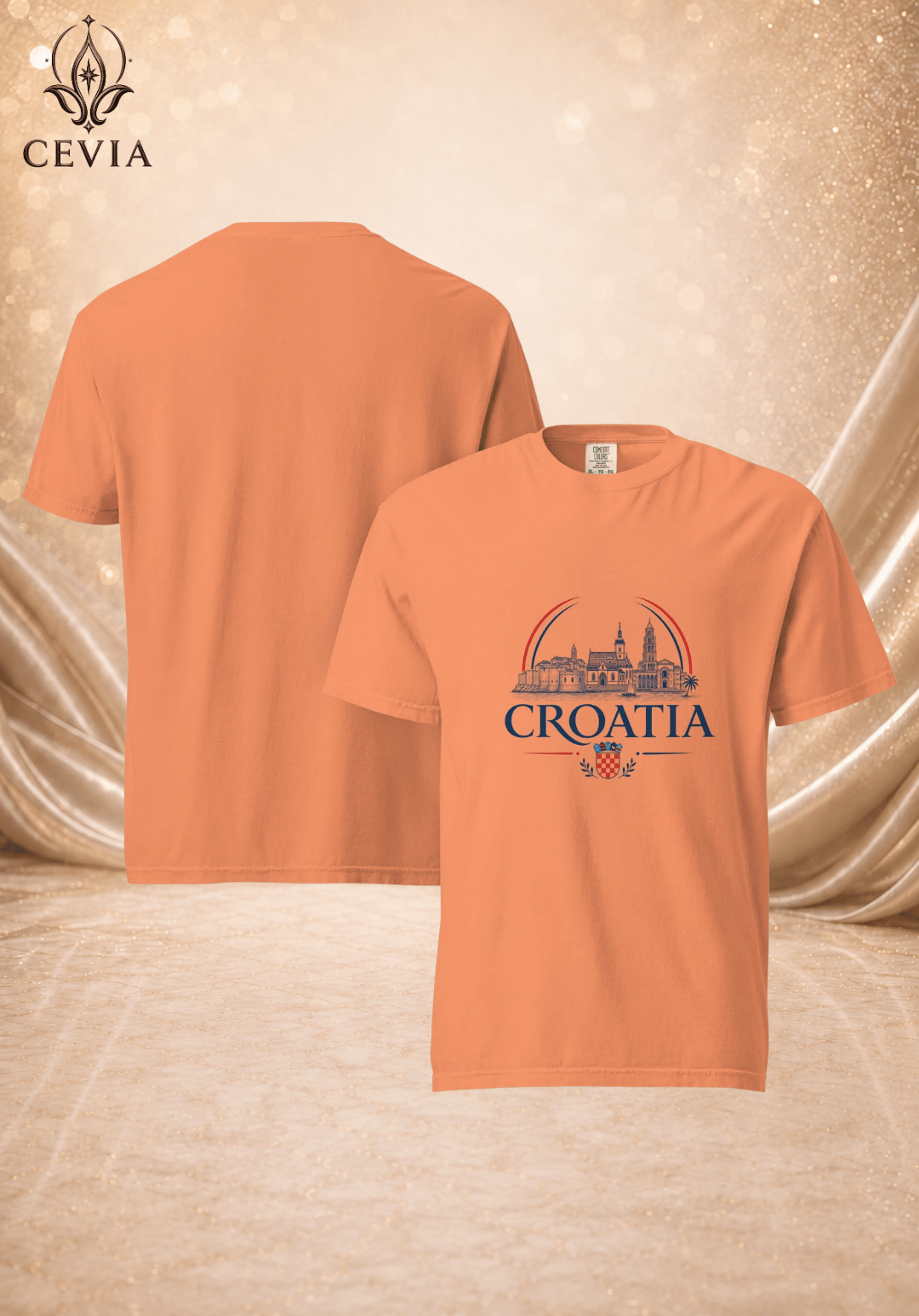 The Croatia Supporter Graphic Tee