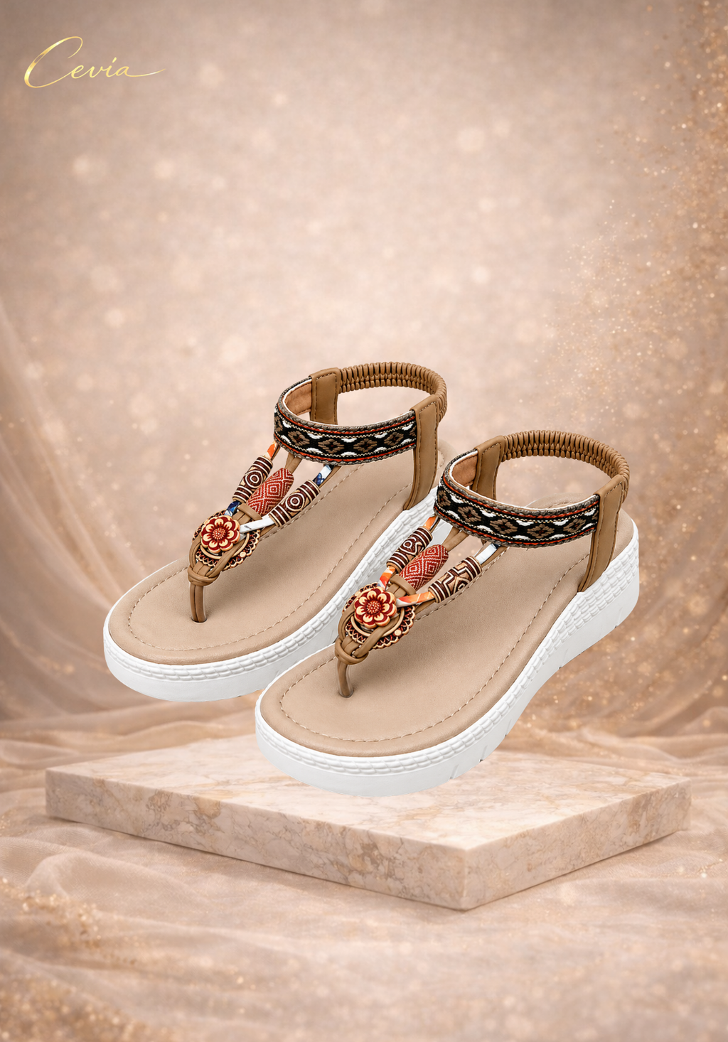 The Capri Bohemian Platform Sandals