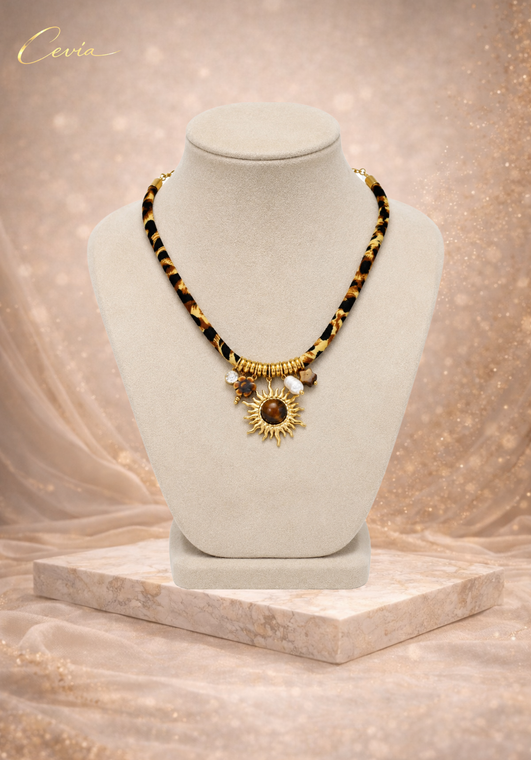 The Safari Luxe Charm Necklace