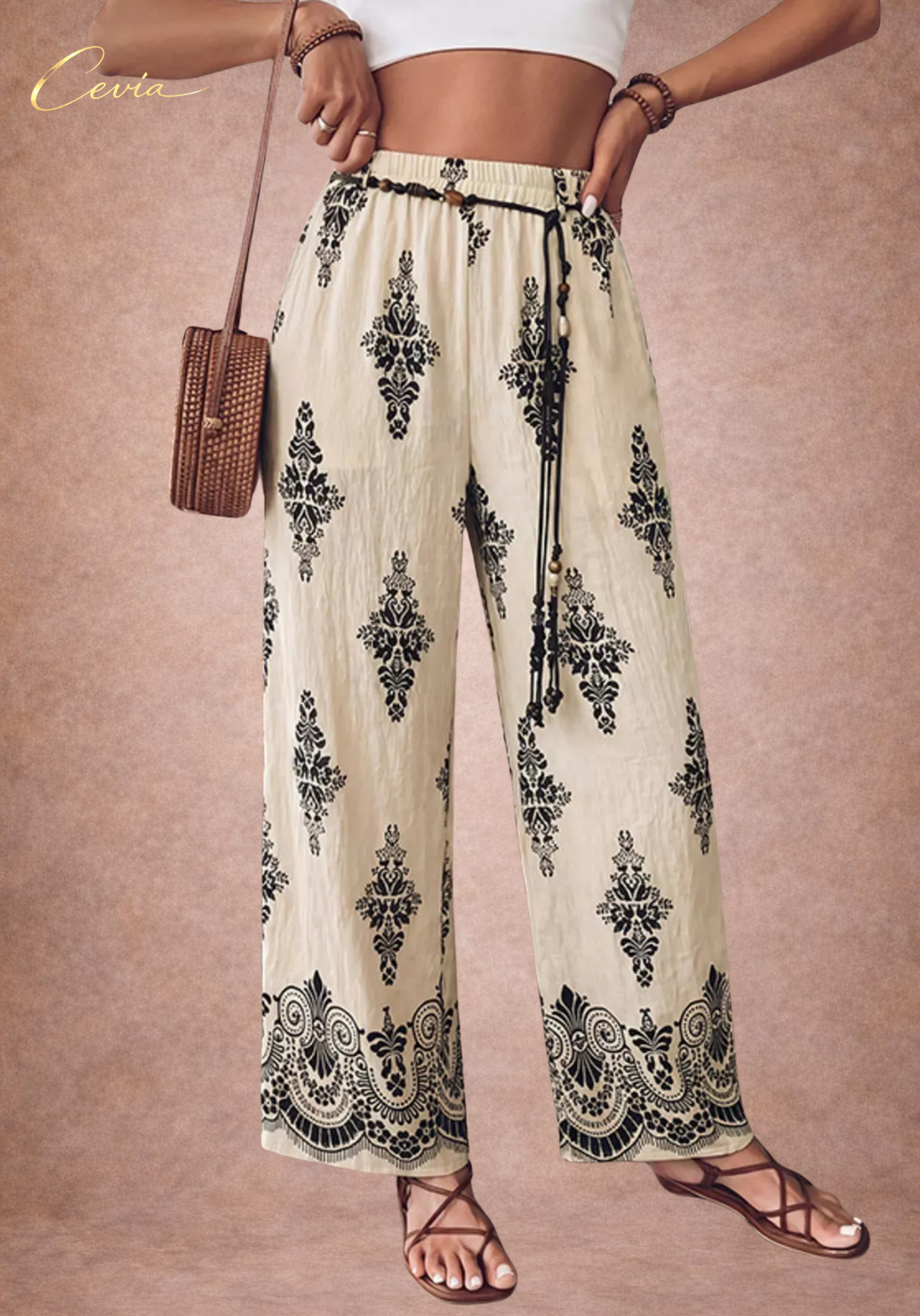 The Bohemian Wide-Leg Trousers