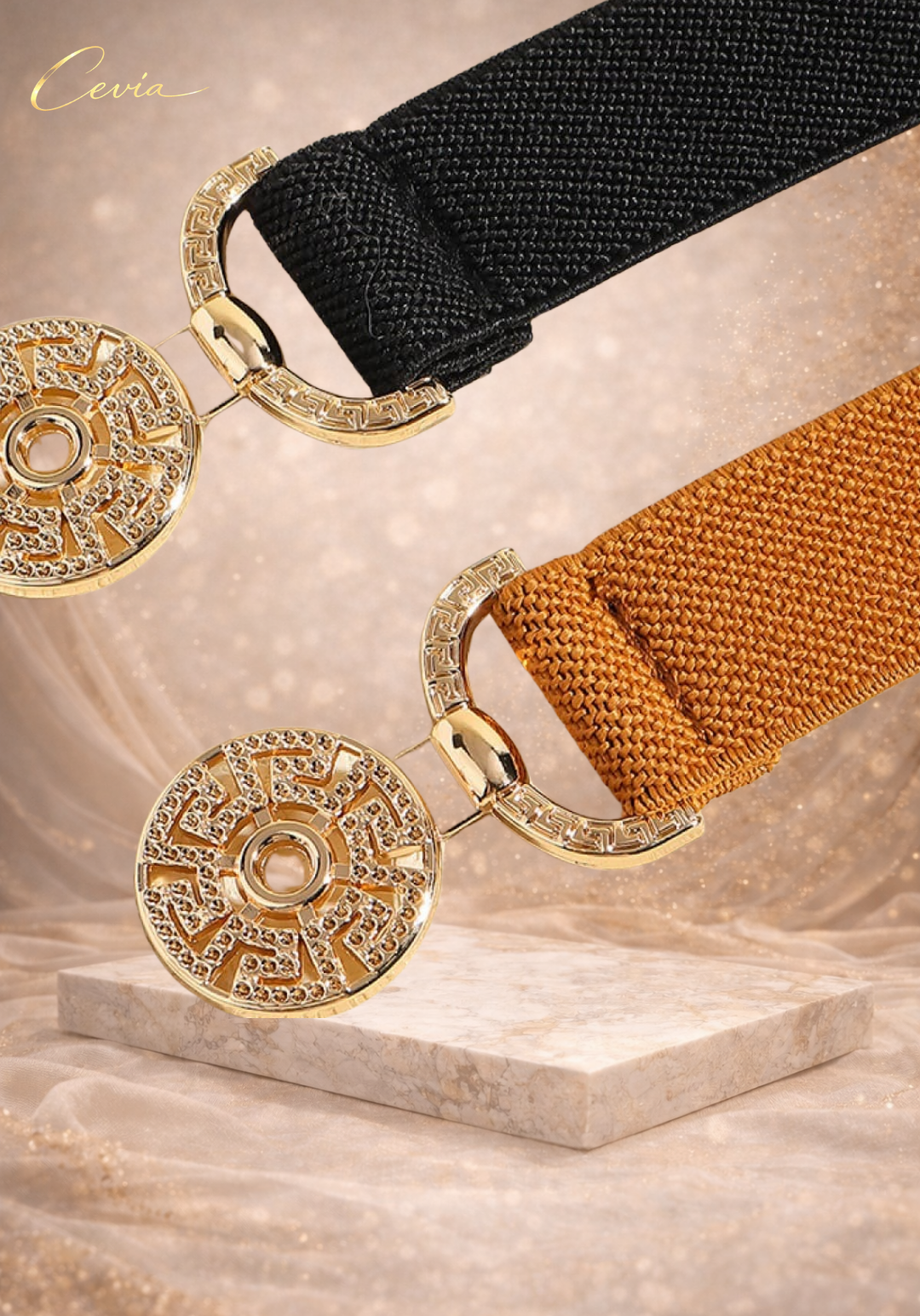 The Elorie Medallion Waist Belt