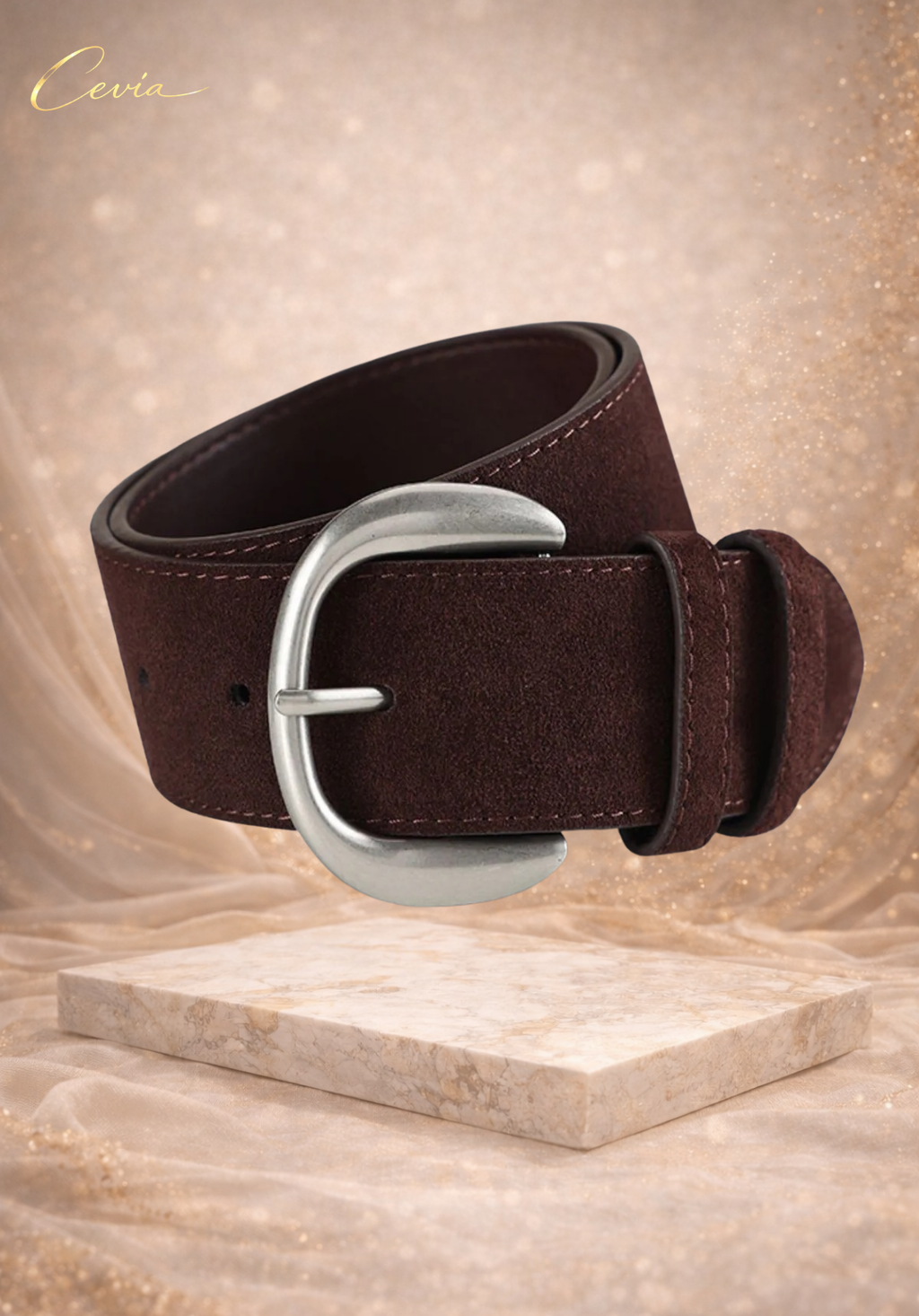 The Aurelia Wide Leather Belt