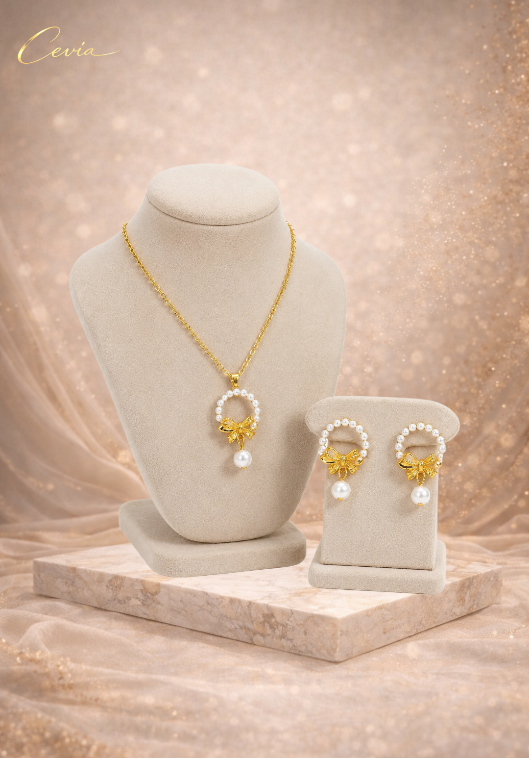 The Celeste Pearl Duo Set
