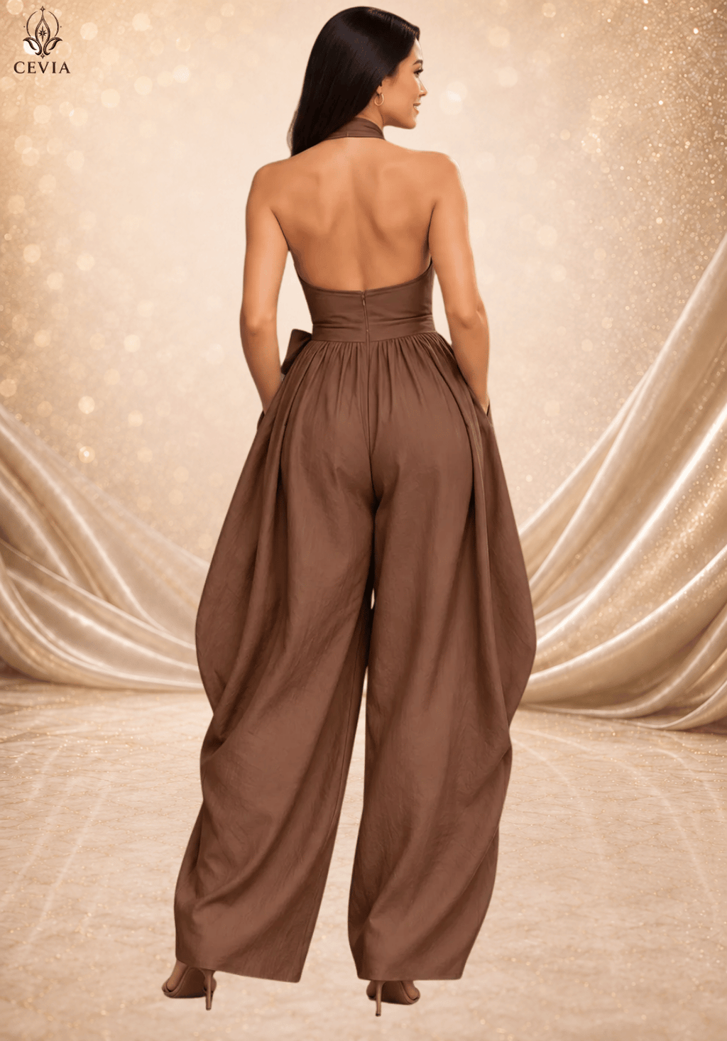 The Élan Crisscross Jumpsuit