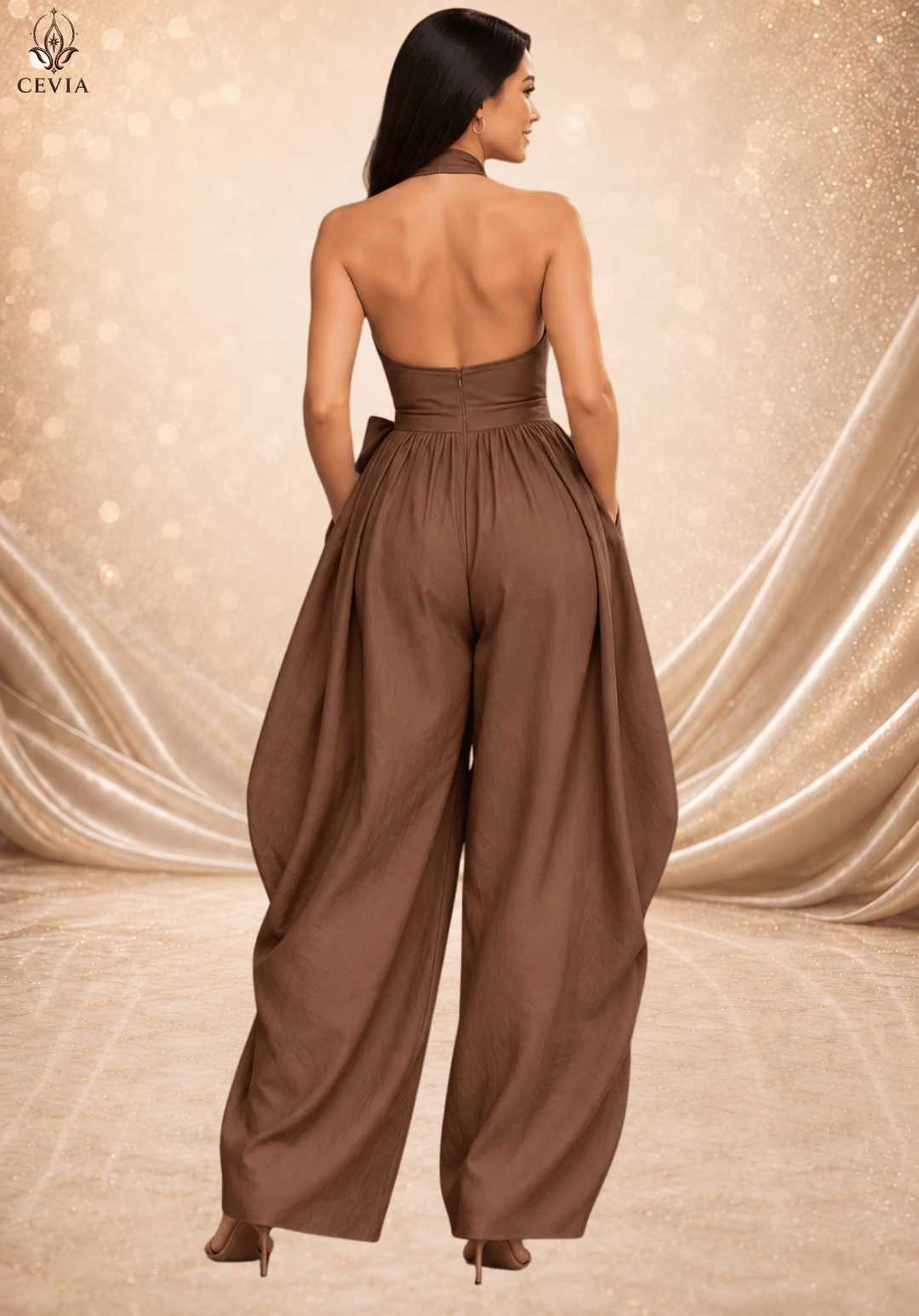 The Élan Crisscross Jumpsuit