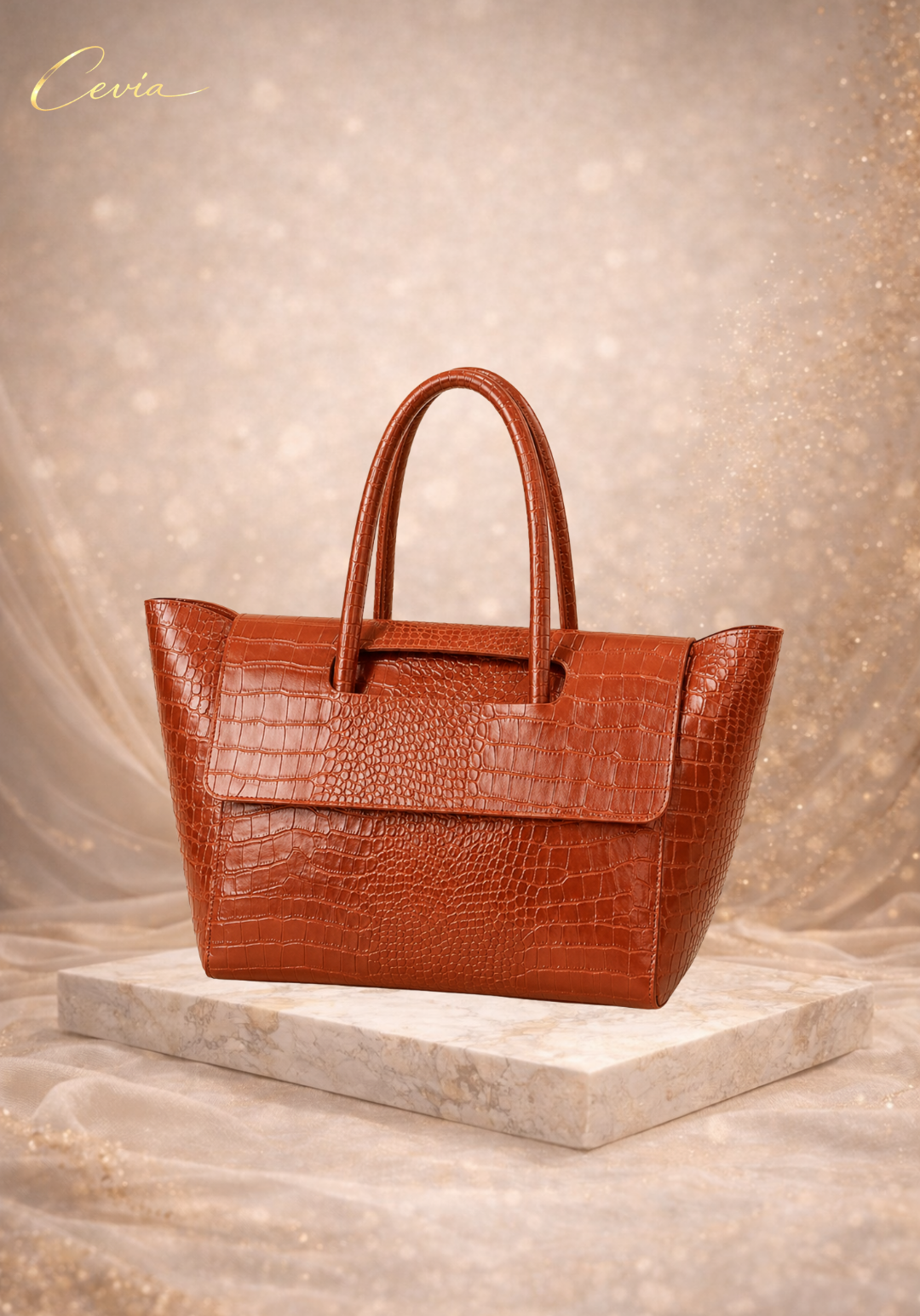 The Crovelle Structured Tote Bag