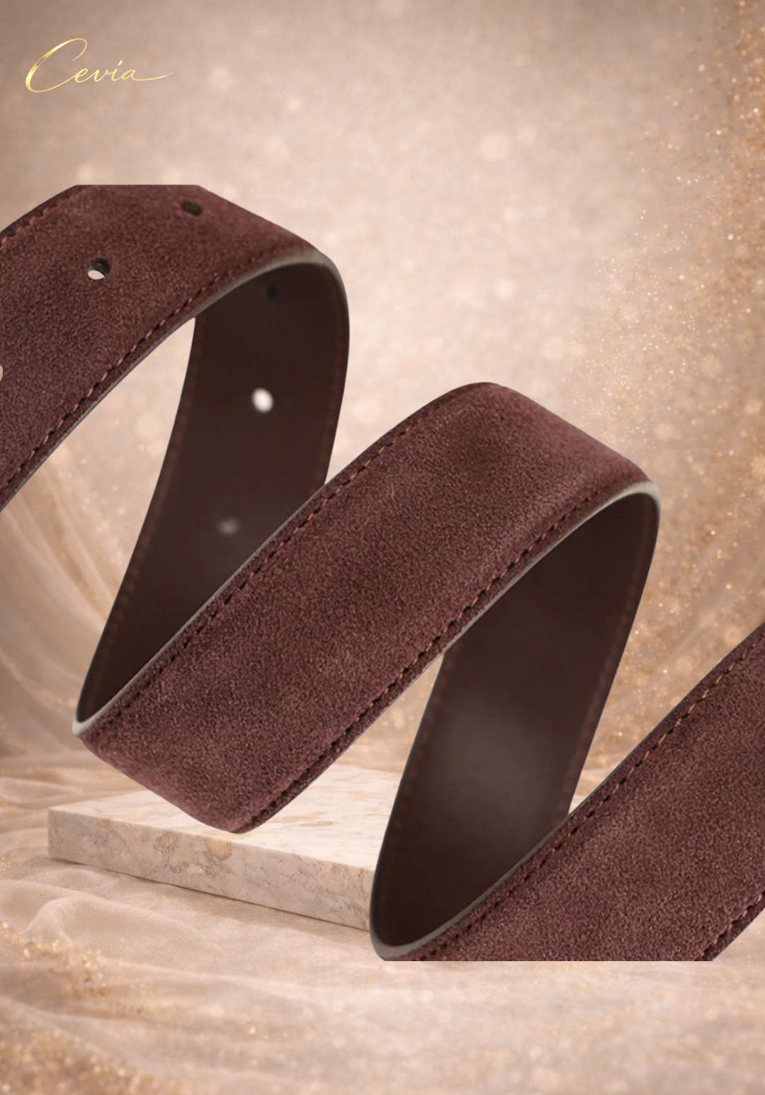 The Calista Signature Leather Belt