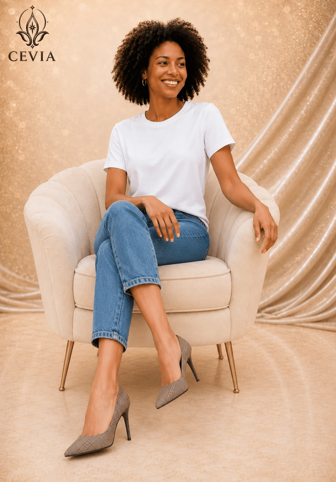 The Heritage Check Stiletto Pumps
