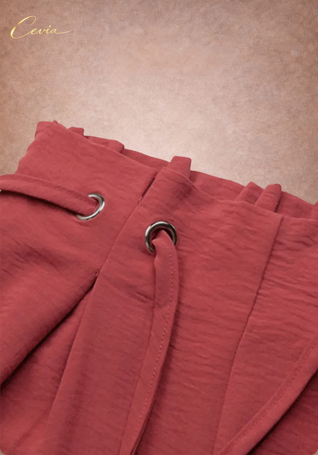 The Riviera Grace Paperbag Shorts