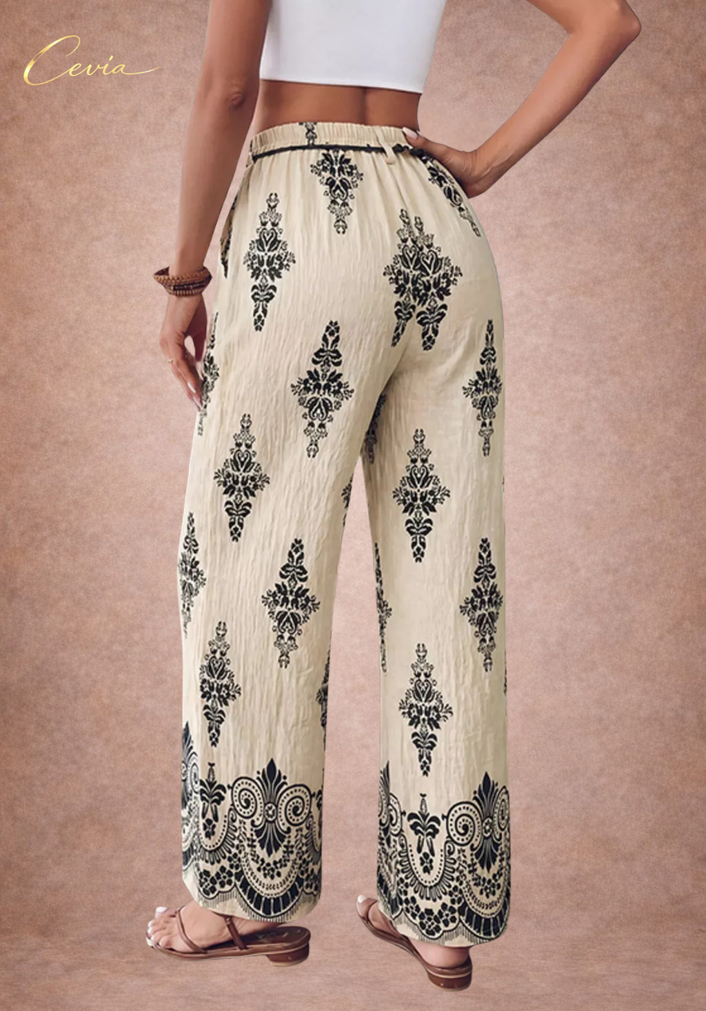 The Bohemian Wide-Leg Trousers