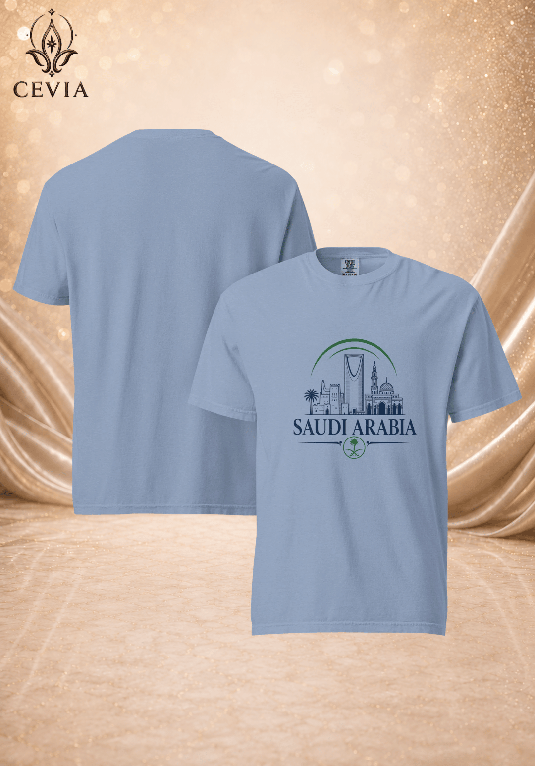 The Saudi Arabia Supporter Graphic Tee