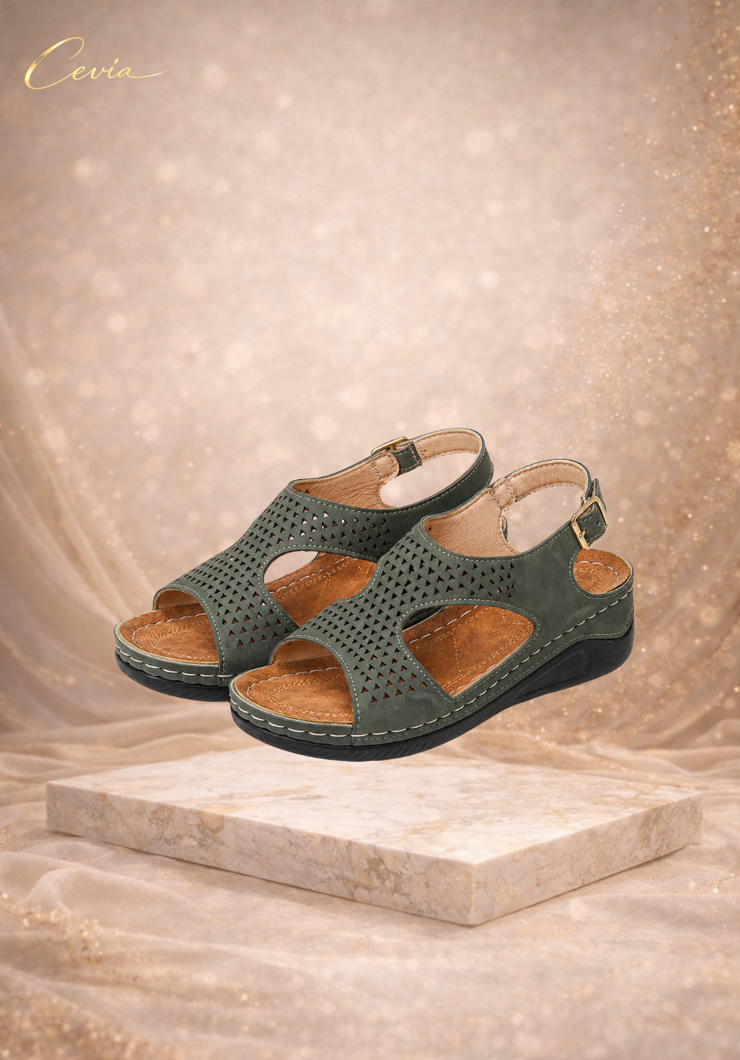 The Siena Comfort Slingback Sandals