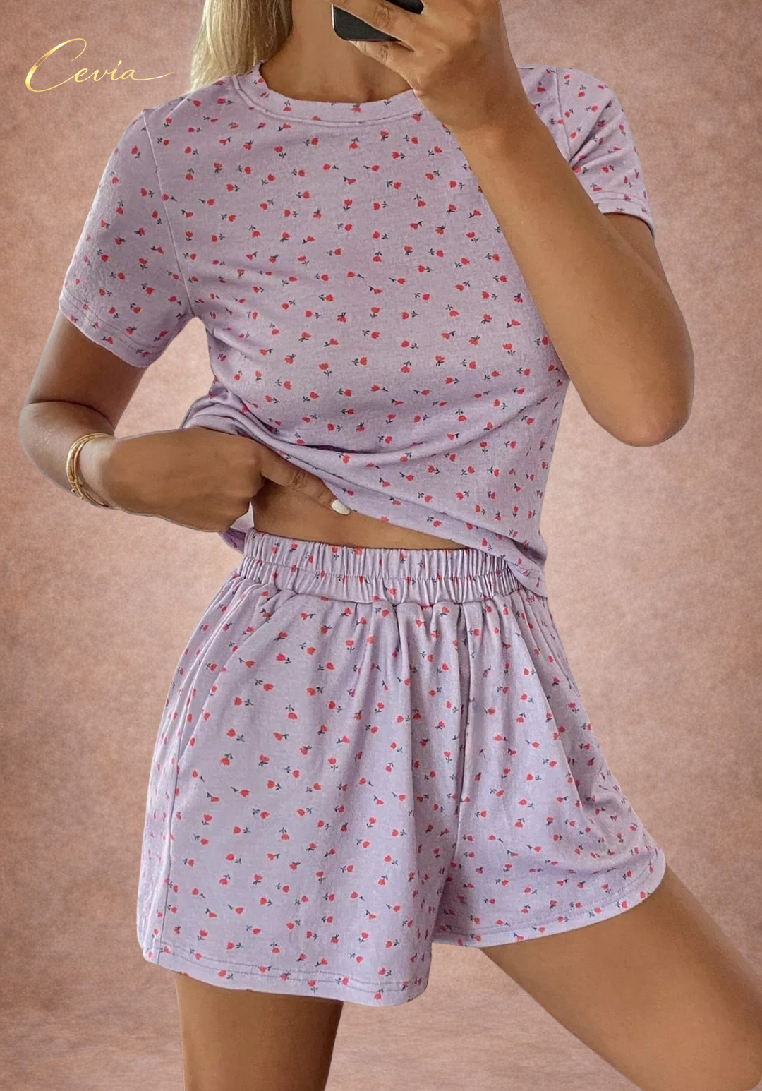 Roseline Whisper Pajama Set