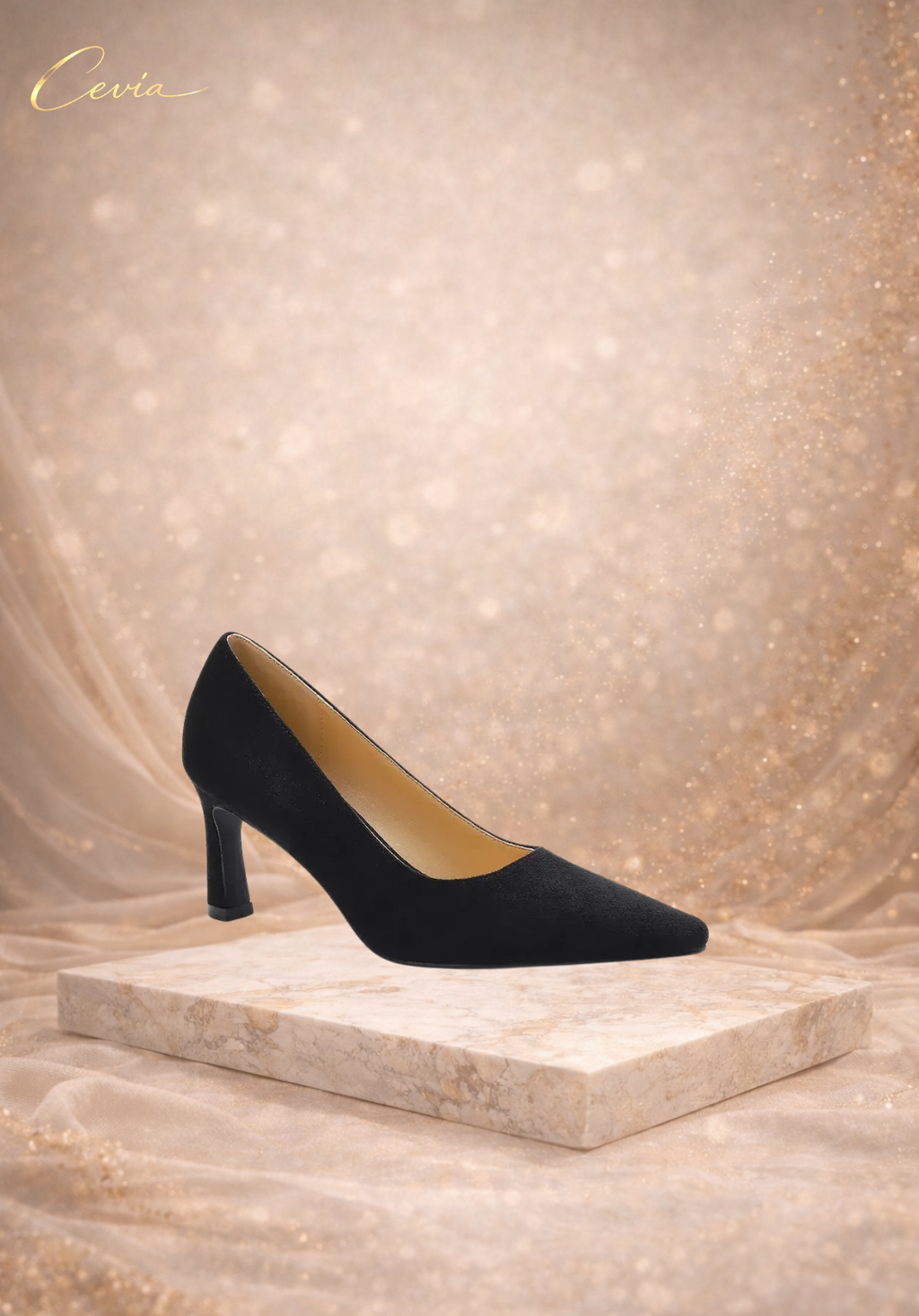 The Valentina Pointed Heel Pumps