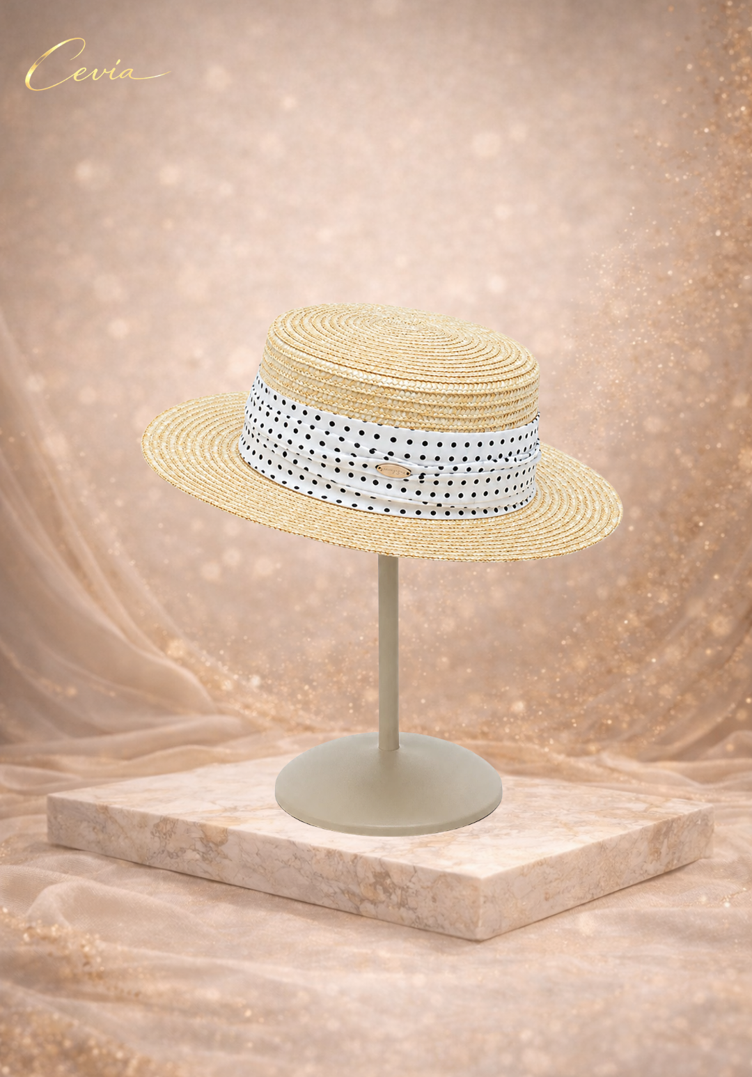 The Botanical Ribbon Straw Hat