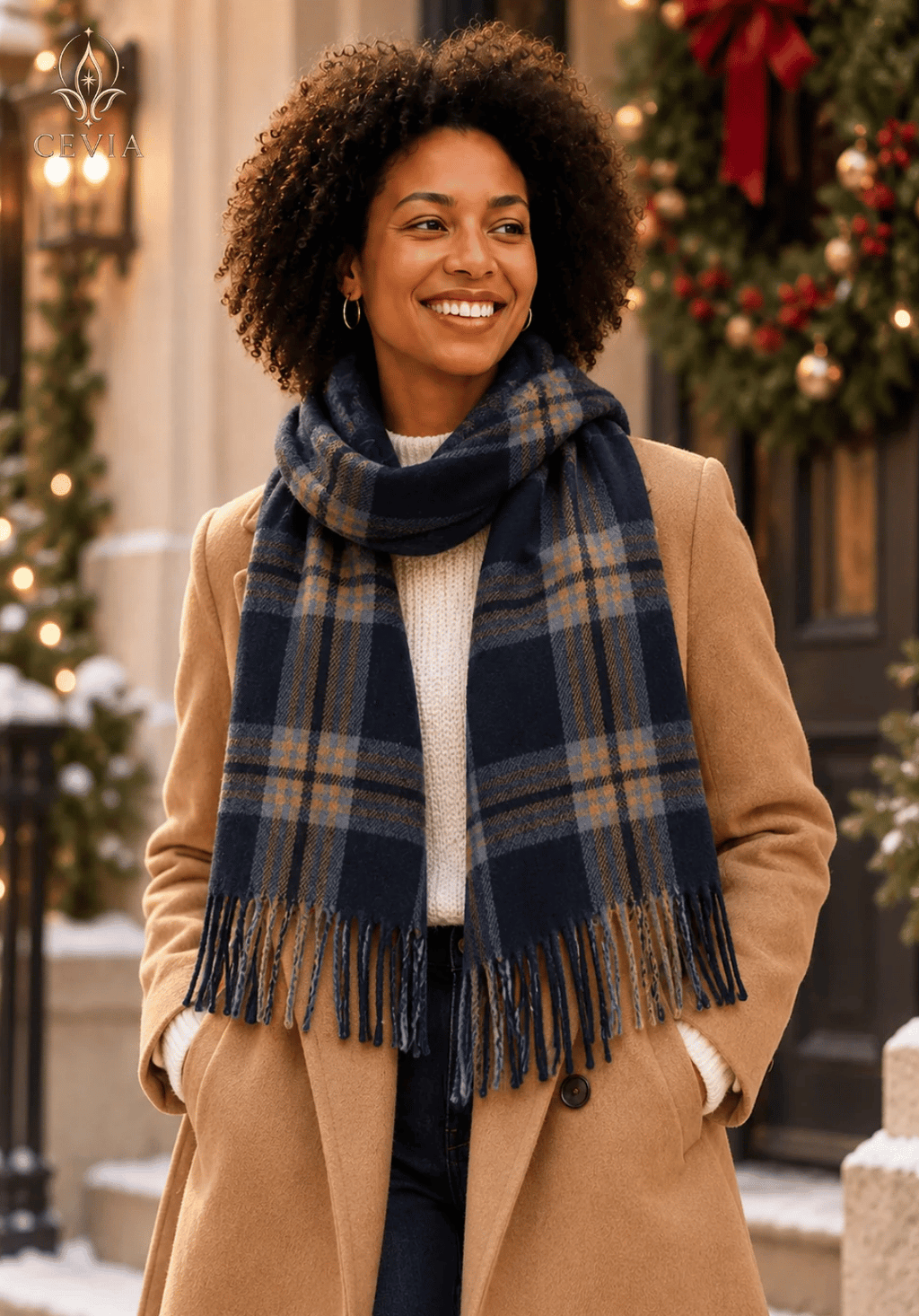 Der Heritage Karierte Winterschal