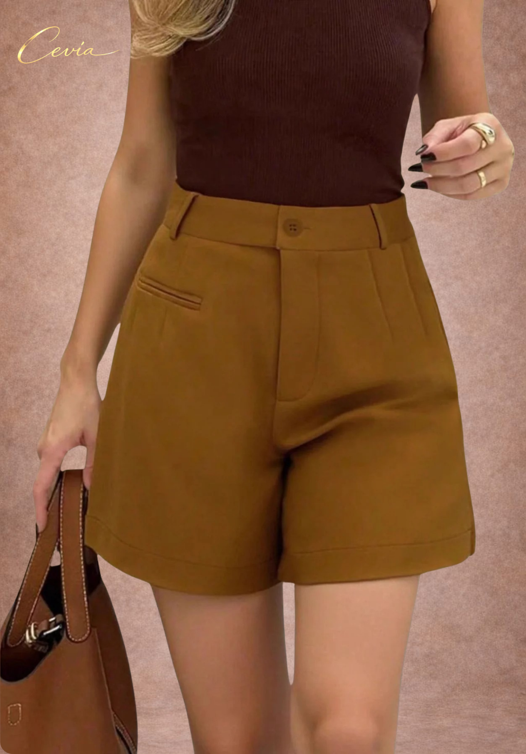 The Monaco Elegance Tailored Shorts